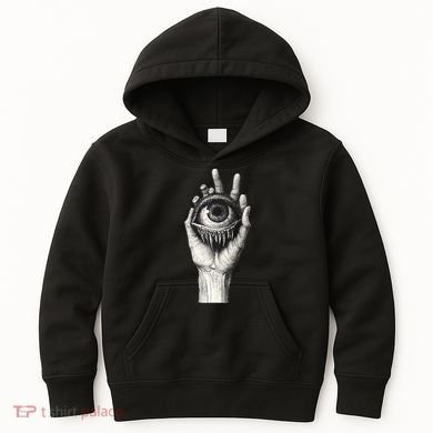 Obscure Visions Goth Alt Macabre Creepy Kids Hoodie