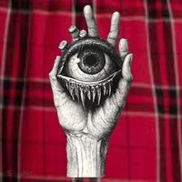 Obscure Visions Goth Alt Macabre Creepy Men's Flannel Plaid Pajama Pants thumb 2