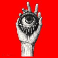 Obscure Visions Goth Alt Macabre Creepy Santa Hat thumb 1