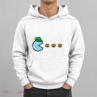 Oktoberfest Video Game Eating Pretzels Gamer Hoodie thumb 0