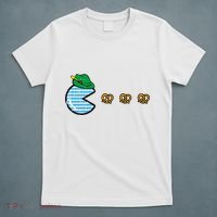 Oktoberfest Video Game Eating Pretzels Gamer T-Shirt thumb 5