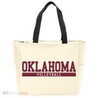Oklahoma Volleyball Tote Bag thumb 0