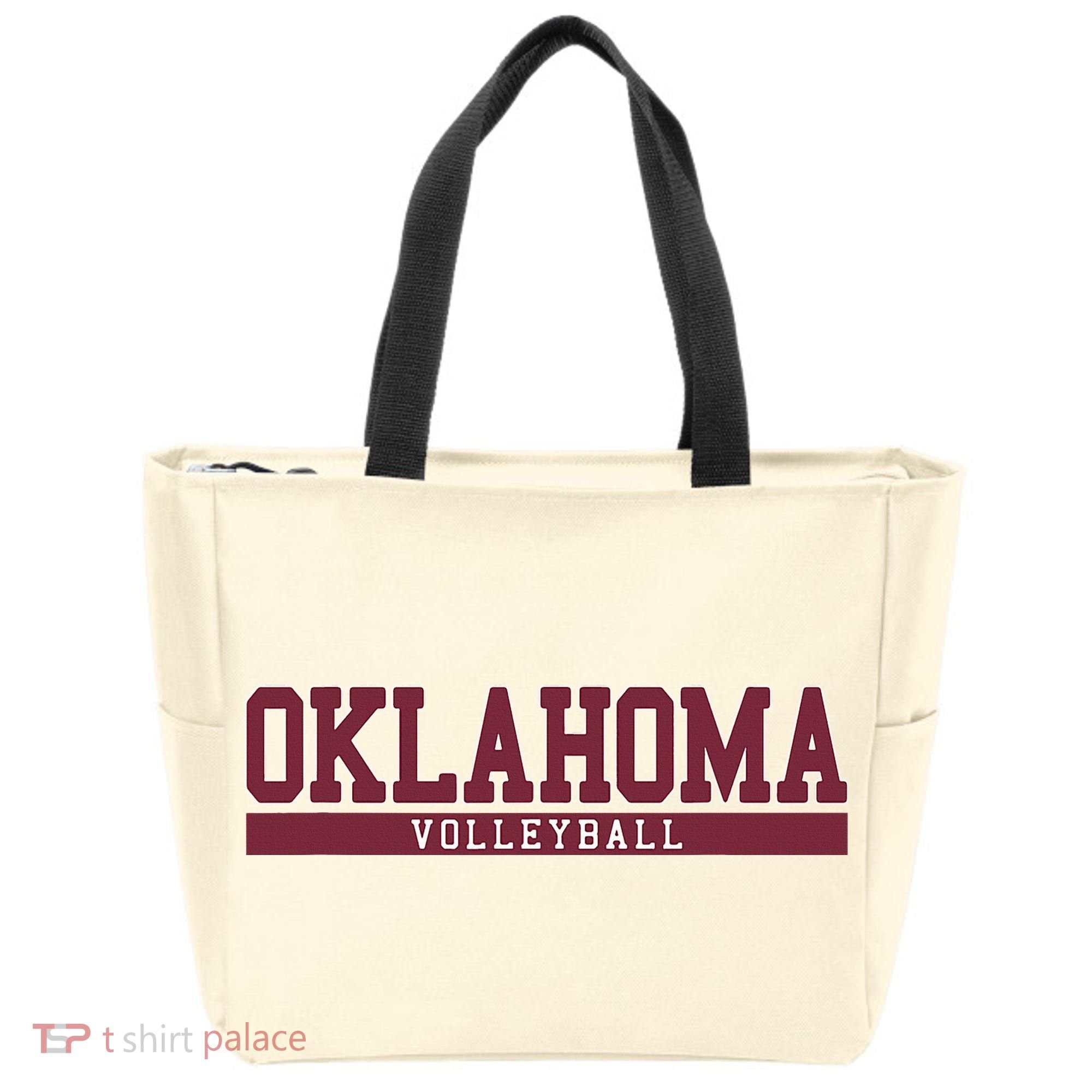 Oklahoma Volleyball Tote Bag