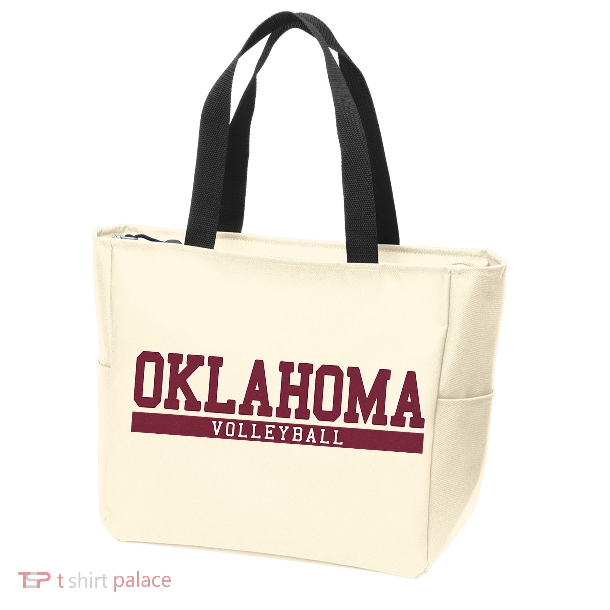 Oklahoma Volleyball Tote Bag