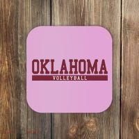 Oklahoma Volleyball Coaster thumb 0