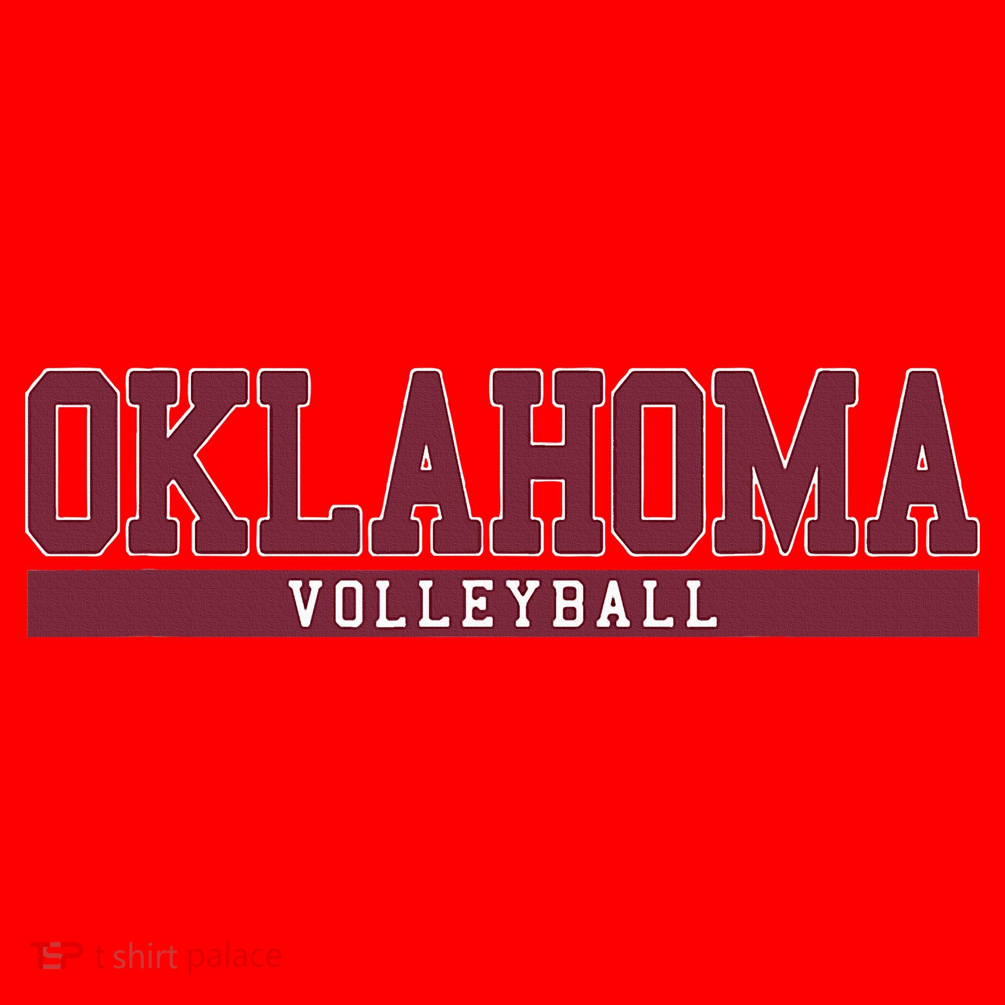 Oklahoma Volleyball Santa Hat