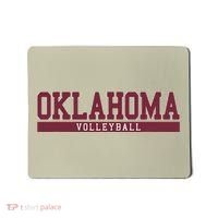Oklahoma Volleyball Mousepad thumb 0