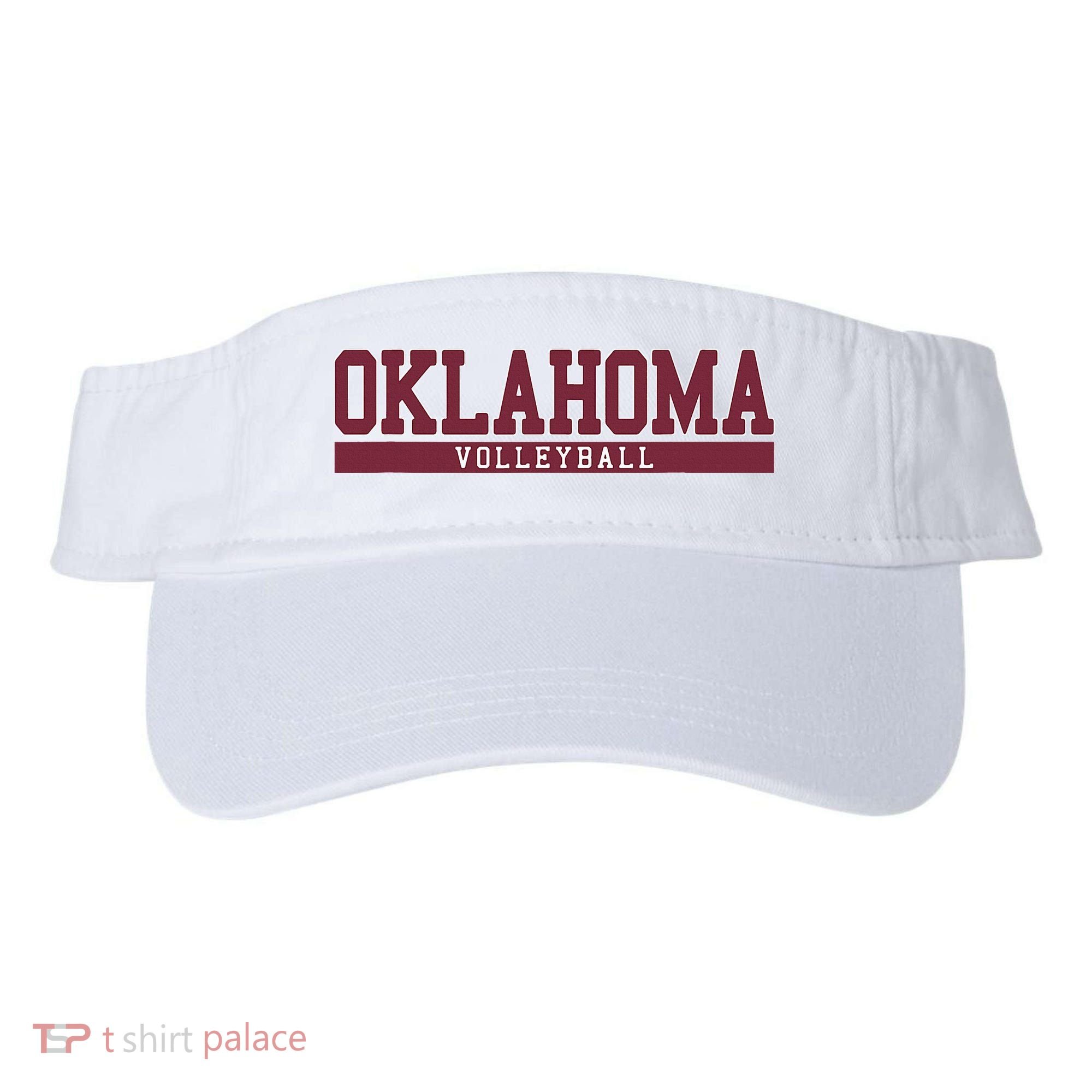 Oklahoma Volleyball Visor