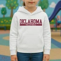 Oklahoma Volleyball Kids Hoodie thumb 3
