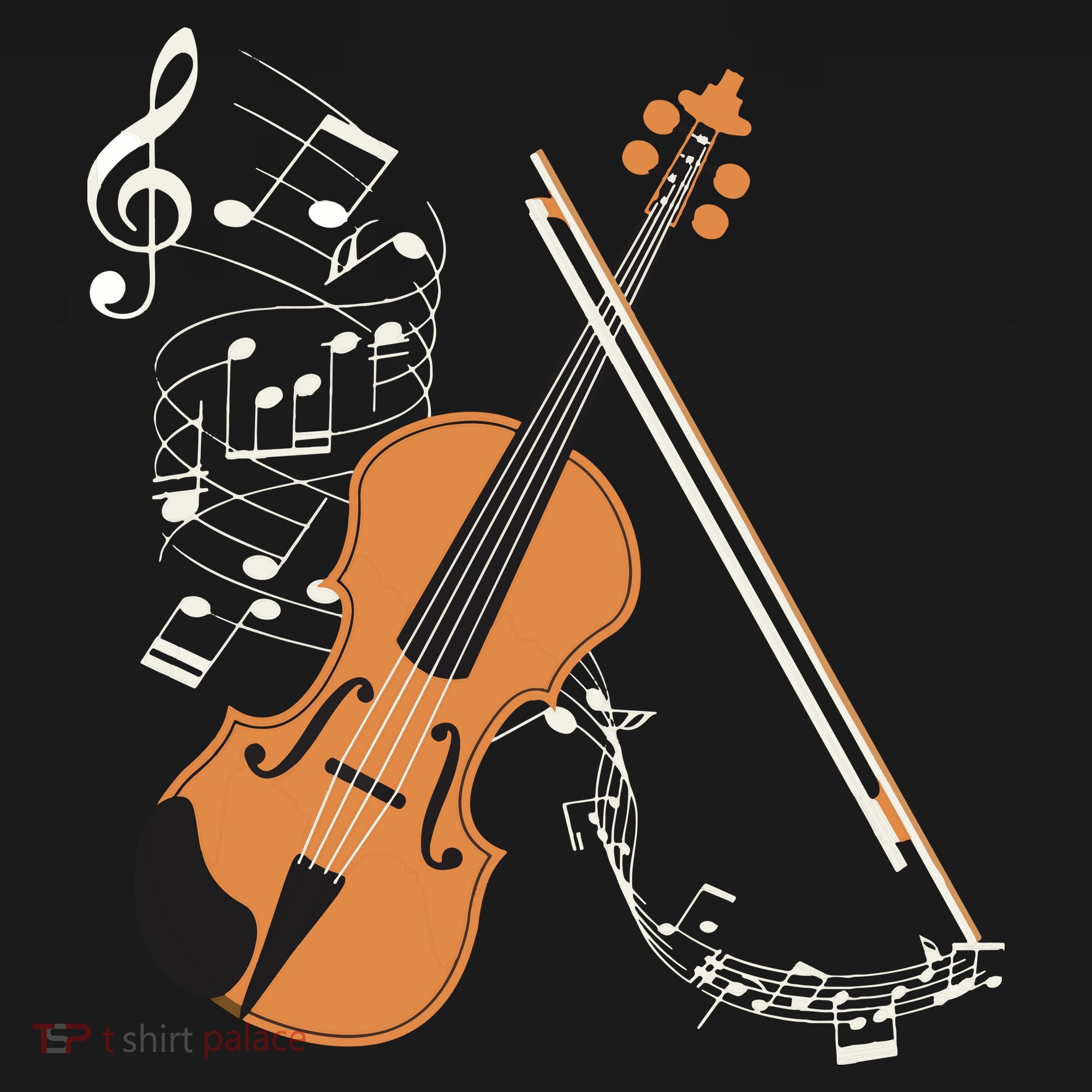 Orchestra Violin Player Gift Musical Instrument Violin Women's Hoodie
