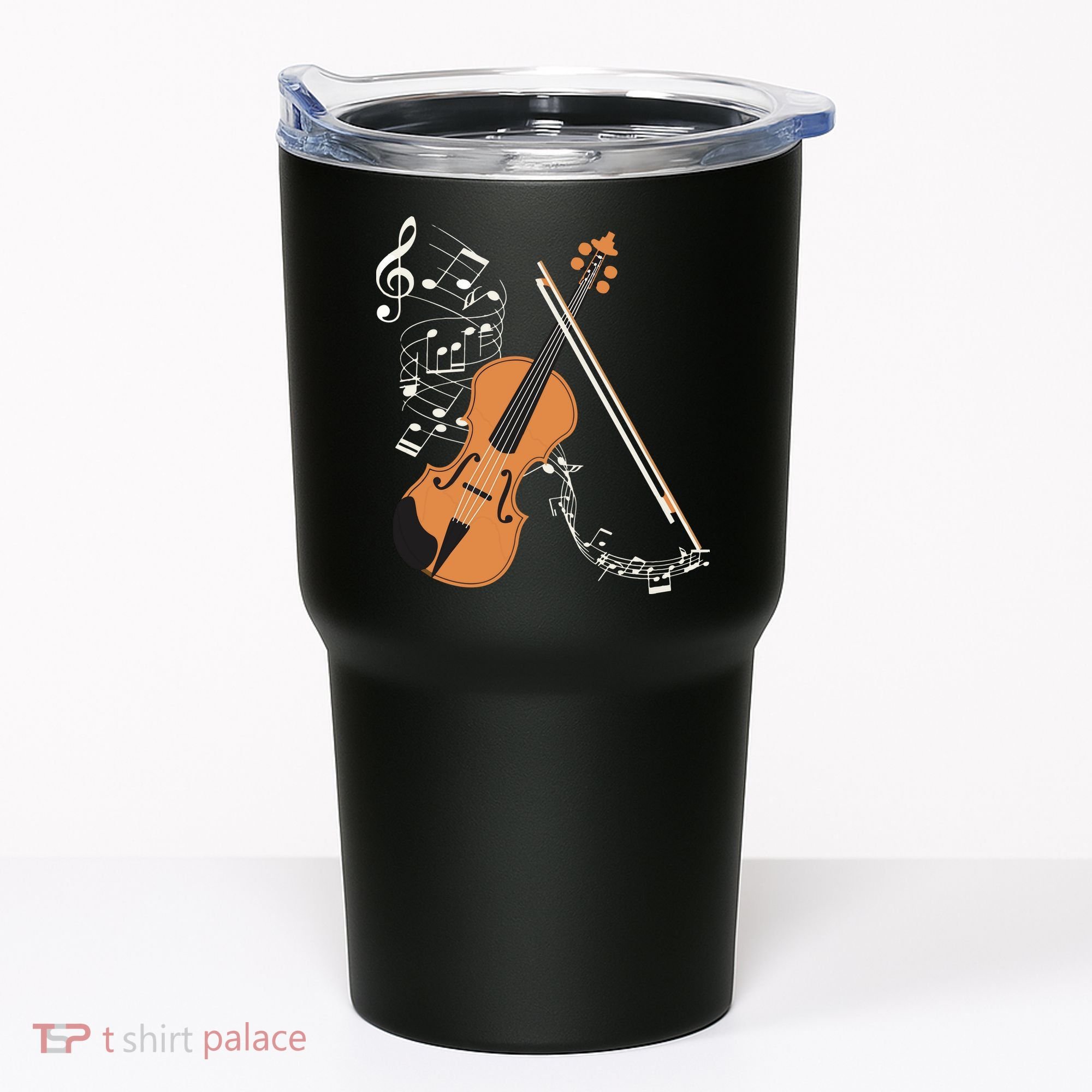 Orchestra Violin Player Gift Musical Instrument Violin Tumbler