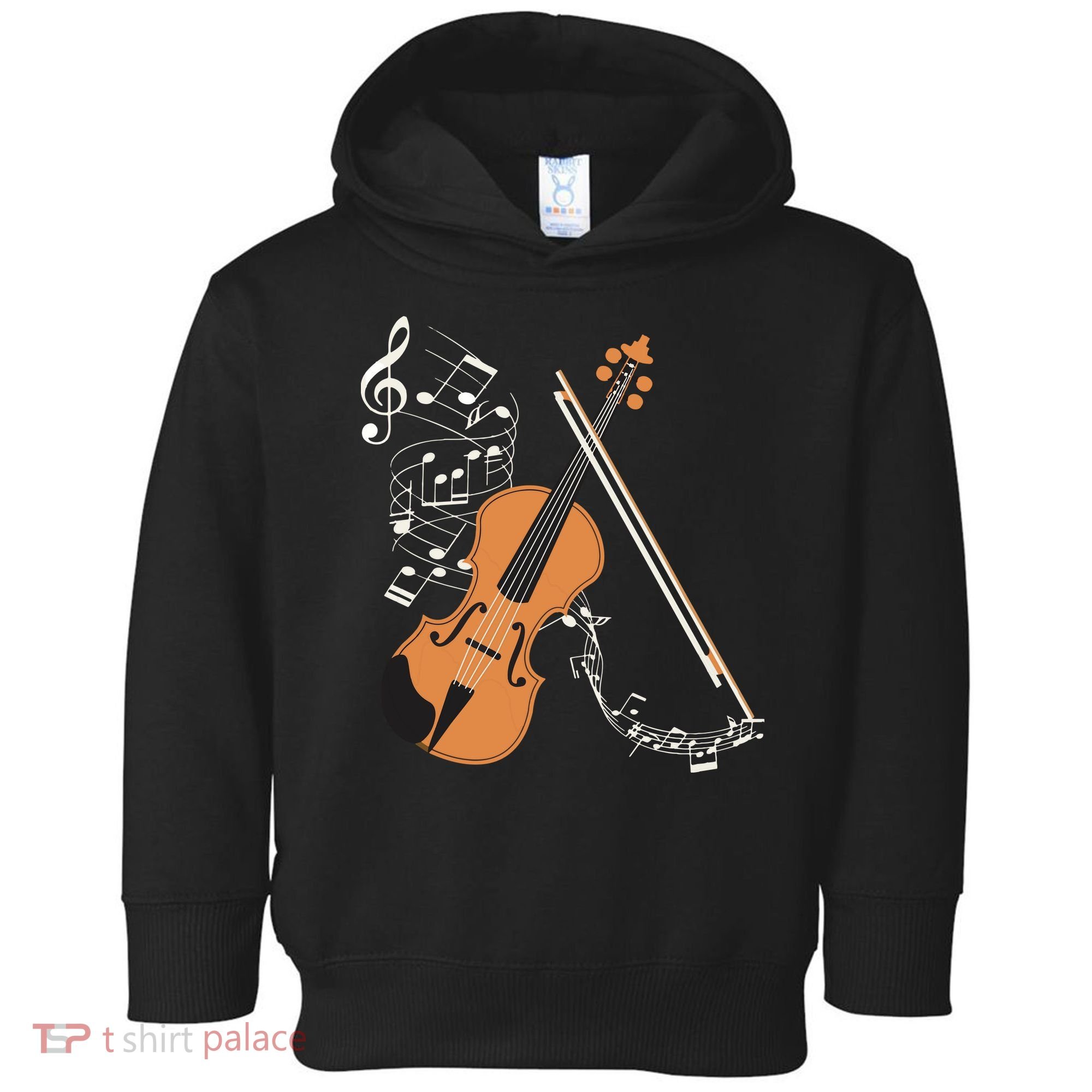 Orchestra Violin Player Gift Musical Instrument Violin Toddler Hoodie