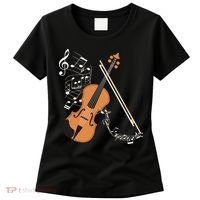 Orchestra Violin Player Gift Musical Instrument Violin Women's T-Shirt thumb 0