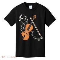 Orchestra Violin Player Gift Musical Instrument Violin Kids T-Shirt thumb 0