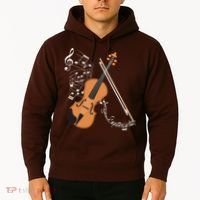Orchestra Violin Player Gift Musical Instrument Violin Hoodie thumb 2