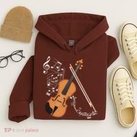 Orchestra Violin Player Gift Musical Instrument Violin Hoodie thumb 4