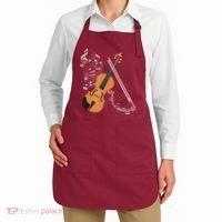 Orchestra Violin Player Gift Musical Instrument Violin Apron thumb 2