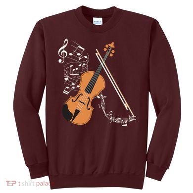Orchestra Violin Player Gift Musical Instrument Violin Sweatshirt