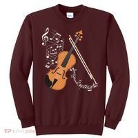 Orchestra Violin Player Gift Musical Instrument Violin Sweatshirt thumb 0