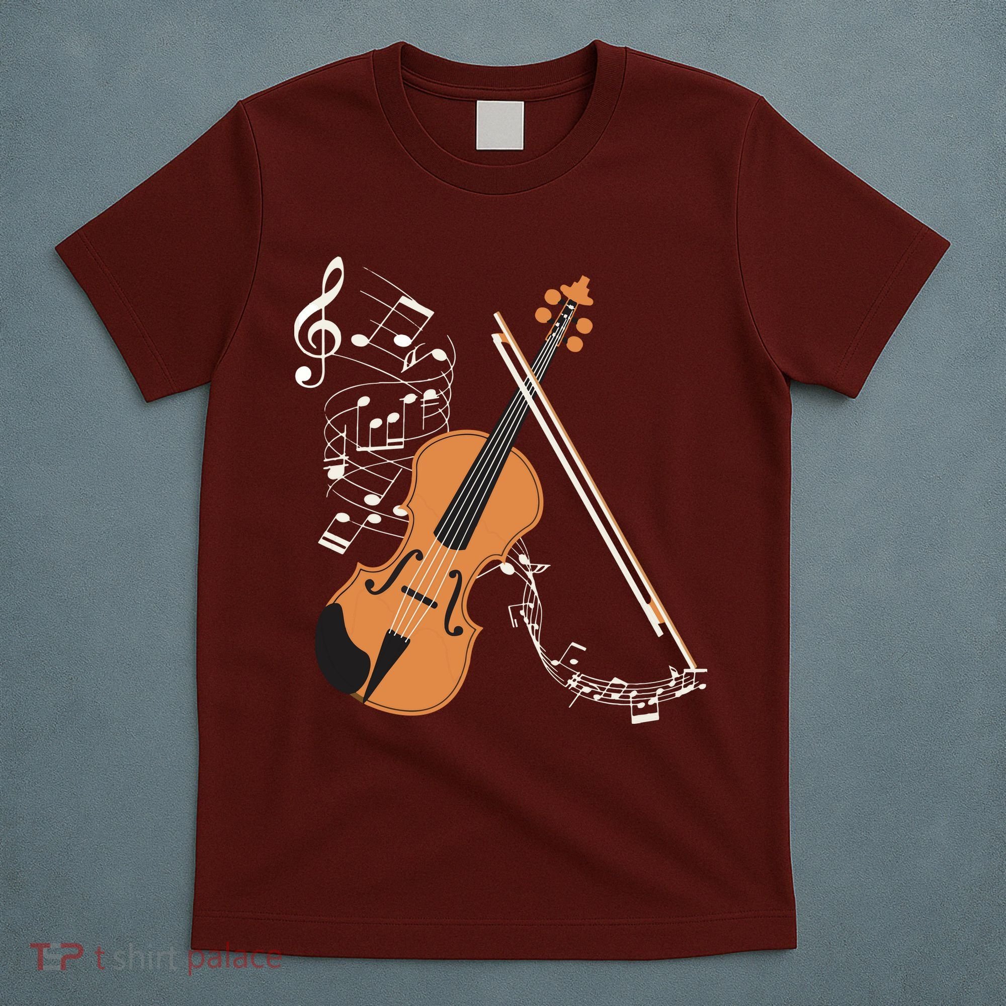 Orchestra Violin Player Gift Musical Instrument Violin T-Shirt