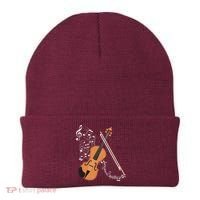 Orchestra Violin Player Gift Musical Instrument Violin Beanie thumb 0
