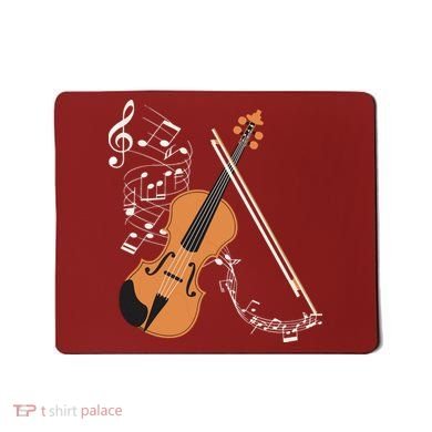 Orchestra Violin Player Gift Musical Instrument Violin Mousepad