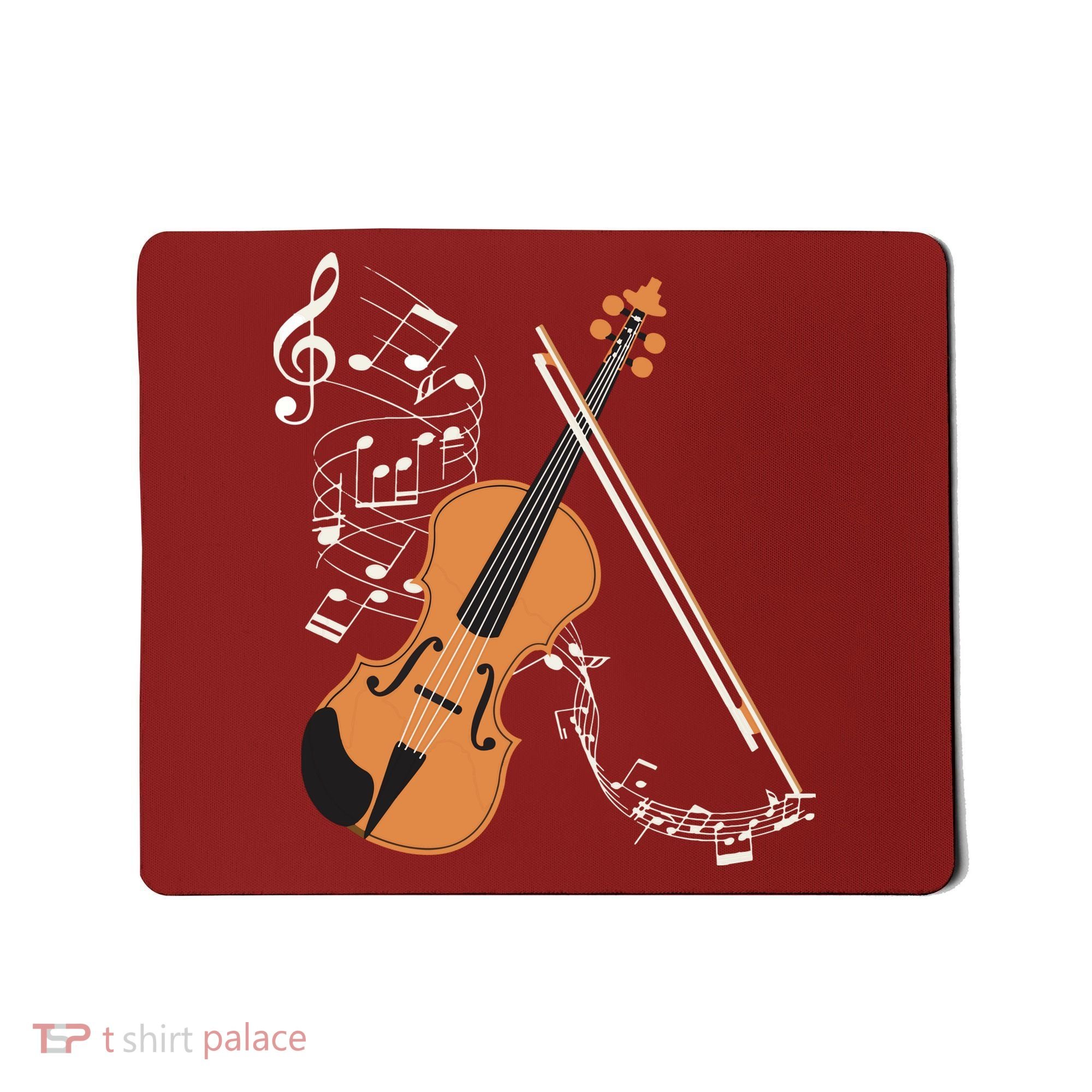 Orchestra Violin Player Gift Musical Instrument Violin Mousepad
