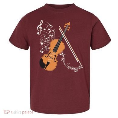 Orchestra Violin Player Gift Musical Instrument Violin Toddler T-Shirt