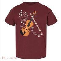 Orchestra Violin Player Gift Musical Instrument Violin Toddler T-Shirt thumb 0