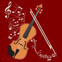 Orchestra Violin Player Gift Musical Instrument Violin Kids Sweatshirt thumb 2