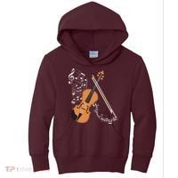 Orchestra Violin Player Gift Musical Instrument Violin Kids Hoodie thumb 0