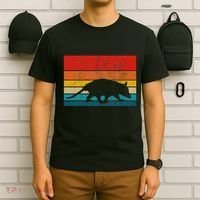 Opossum Vintage Retro Possum T-Shirt thumb 6
