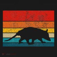 Opossum Vintage Retro Possum T-Shirt thumb 7