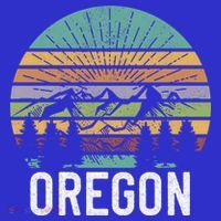 Oregon Vintage Retro Mountain 70's 80's Camping Ski Gift T-Shirt thumb 7