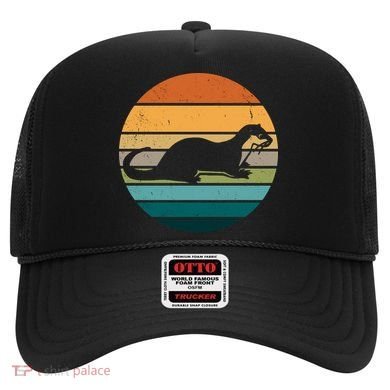 Otter Vintage Retro Logo Hat