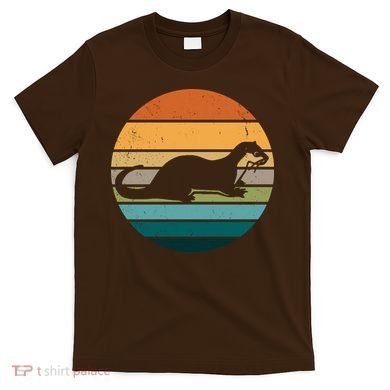 Otter Vintage Retro Logo T-Shirt
