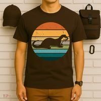 Otter Vintage Retro Logo T-Shirt thumb 6