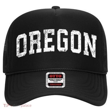 Oregon Vintage Varsity Sports Text Hat