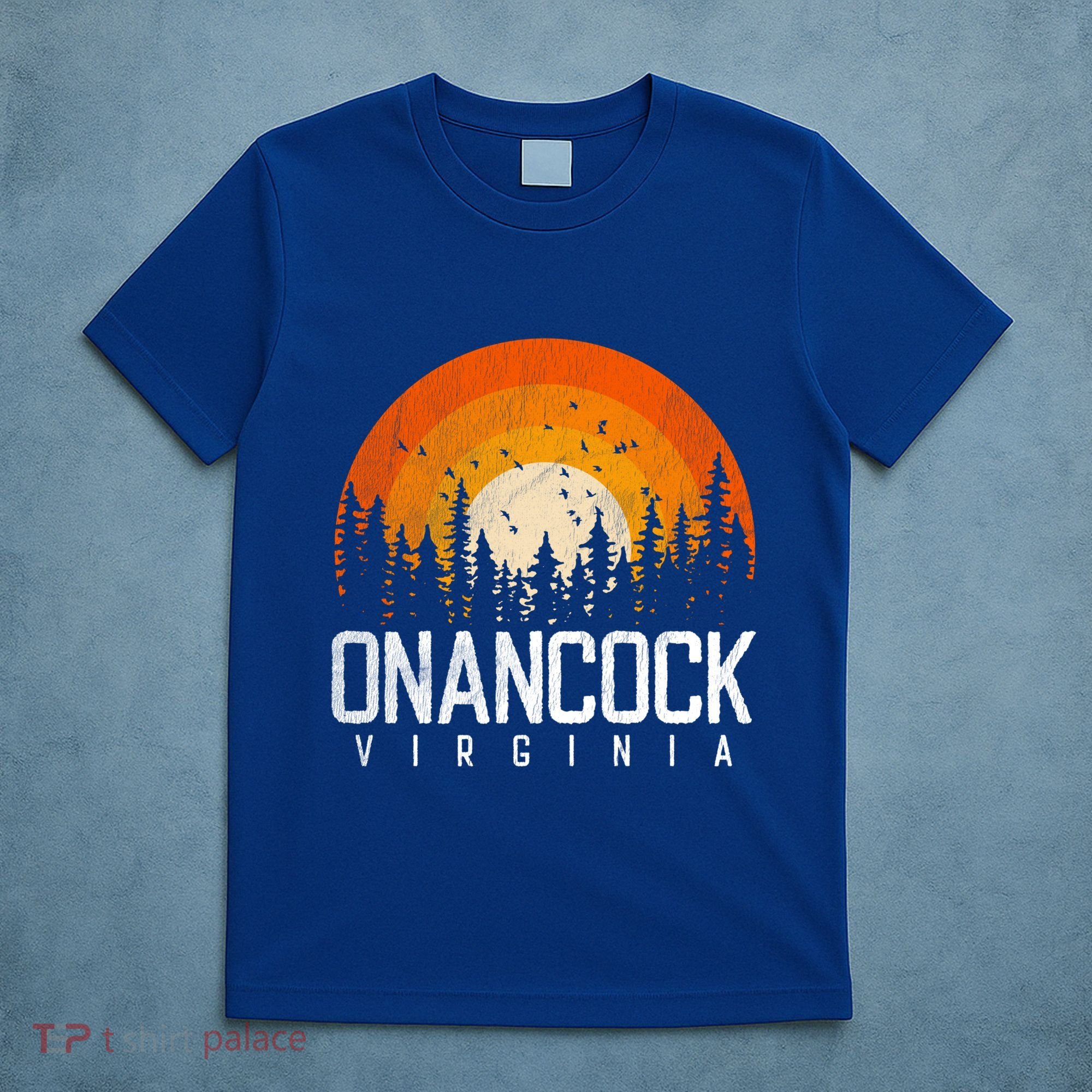 Onancock Virginia Va Gift Vintage 70s 80s 90s Retro Gift Cute Gift T-Shirt