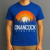 Onancock Virginia Va Gift Vintage 70s 80s 90s Retro Gift T-Shirt thumb 3