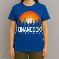 Onancock Virginia Va Gift Vintage 70s 80s 90s Retro Gift T-Shirt thumb 4