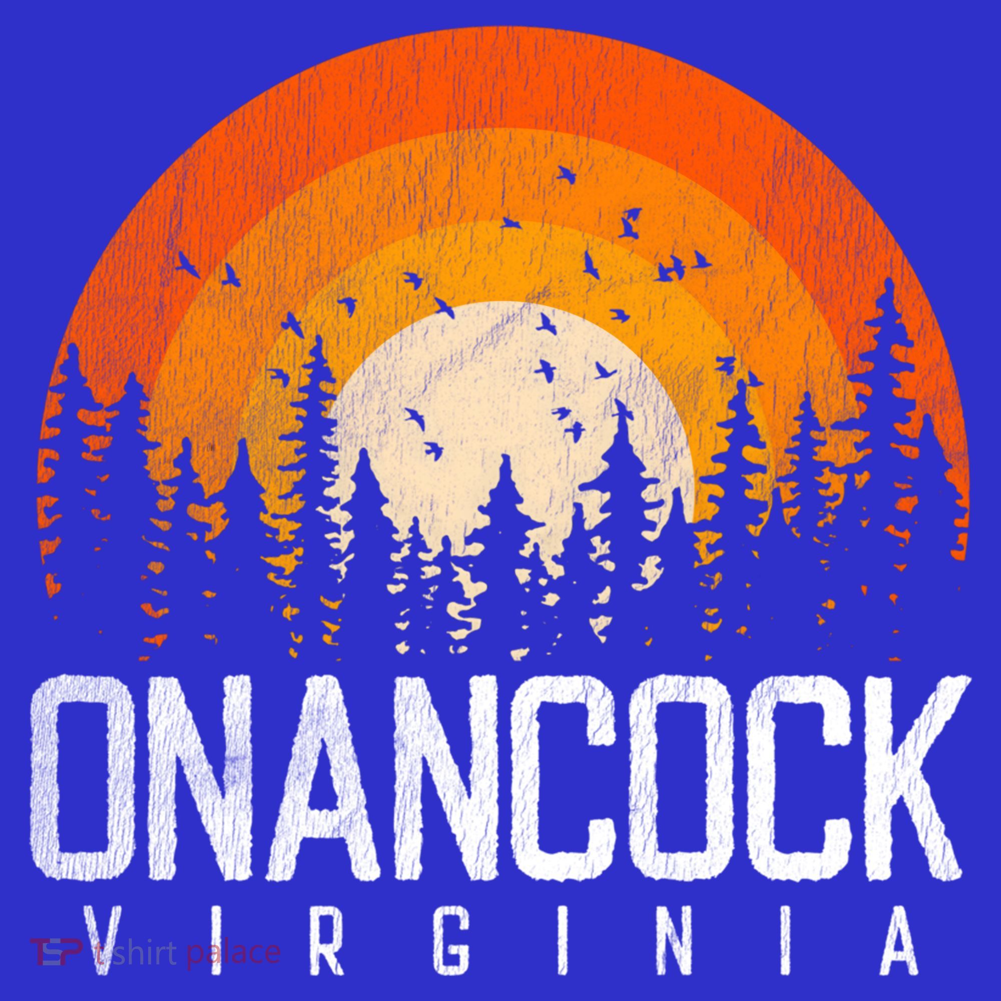 Onancock Virginia Va Gift Vintage 70s 80s 90s Retro Gift T-Shirt