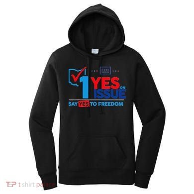 Ohio Vote YES in November on Issue 1 Women's Hoodie