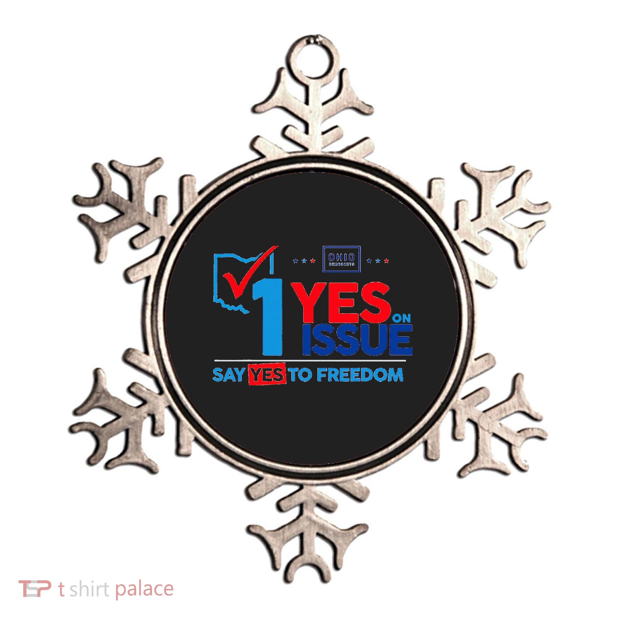 Ohio Vote YES in November on Issue 1 Ornament
