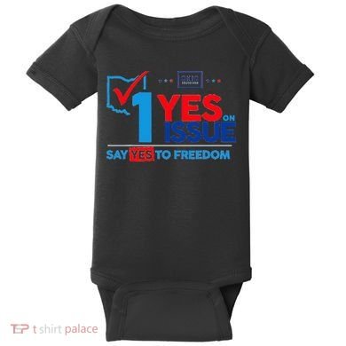 Ohio Vote YES in November on Issue 1 Baby Bodysuit