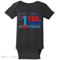 Ohio Vote YES in November on Issue 1 Baby Bodysuit thumb 0