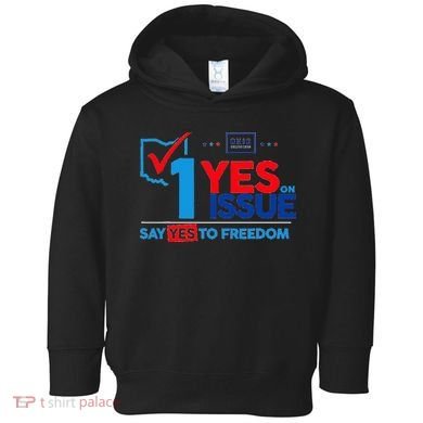 Ohio Vote YES in November on Issue 1 Toddler Hoodie