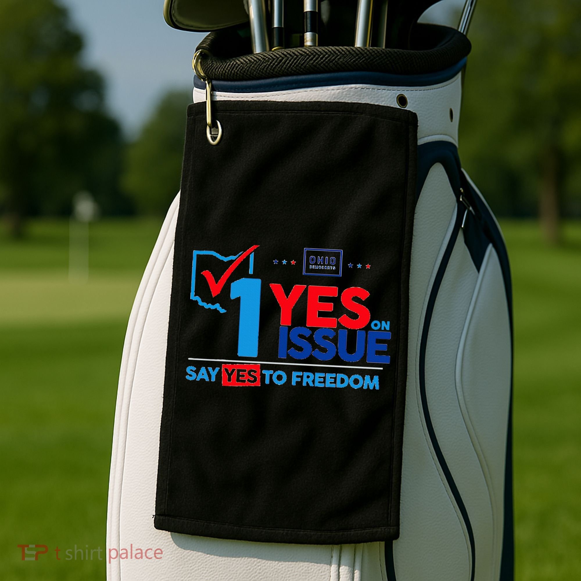 Ohio Vote YES in November on Issue 1 Golf Towel