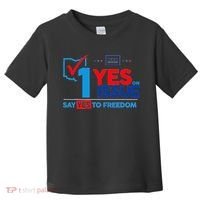 Ohio Vote YES in November on Issue 1 Toddler T-Shirt thumb 0