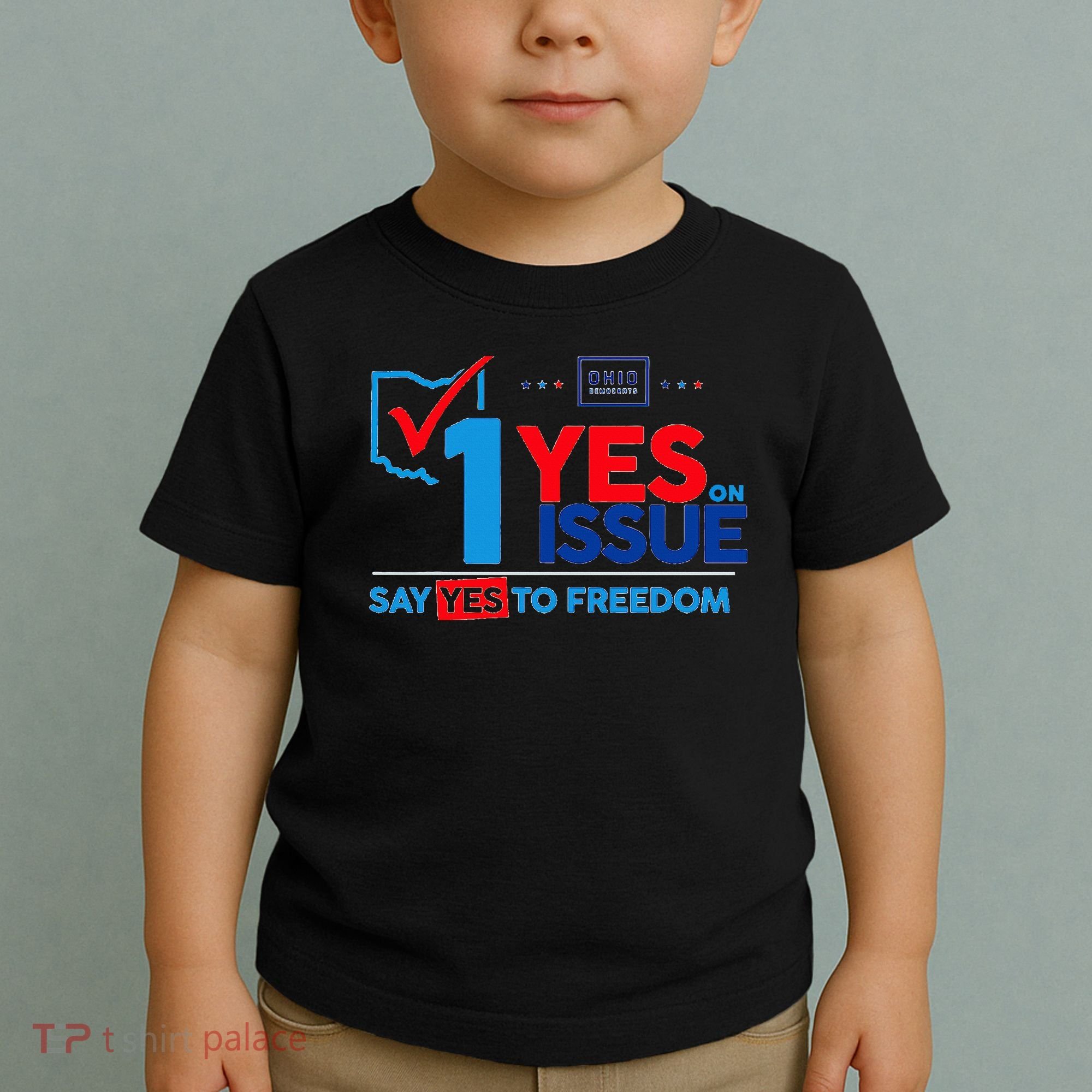 Ohio Vote YES in November on Issue 1 Toddler T-Shirt